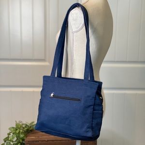 New!  Bright Blue Jean Shoulder Bag